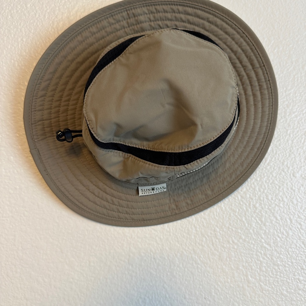 Sun Day Kids Tan Bucket Hat